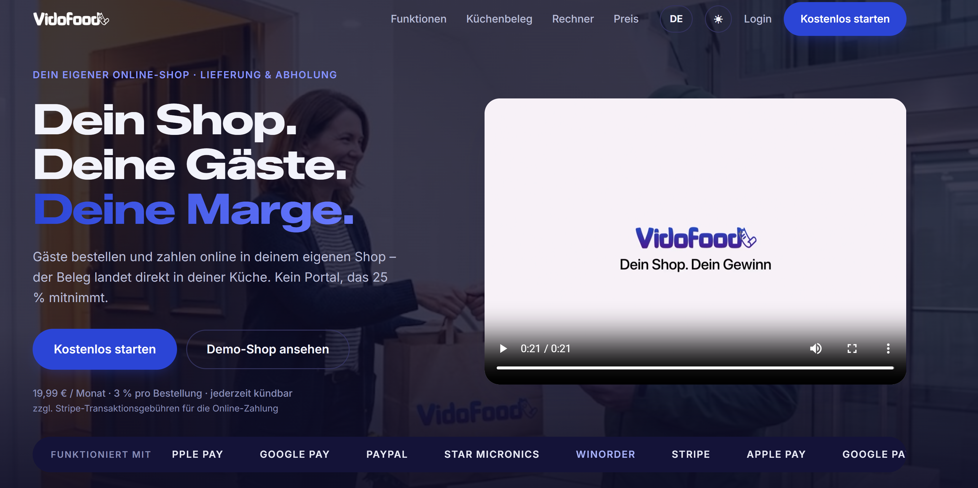 vidofood Vorschau
